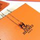 Perfect Replica Hermes H Necklace-White And Rose Gold (8)_th.JPG